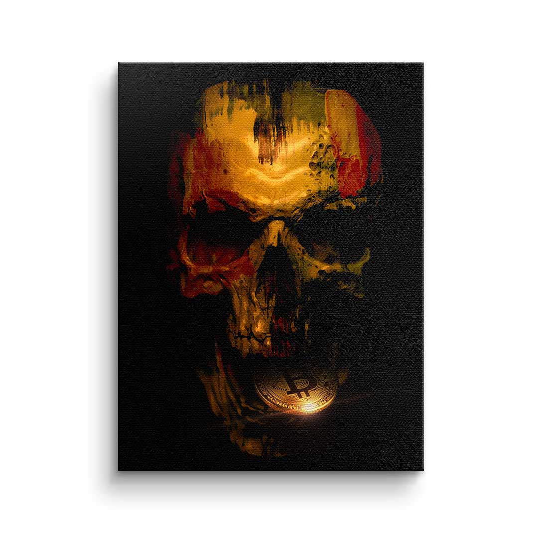 Bitcoin Skull