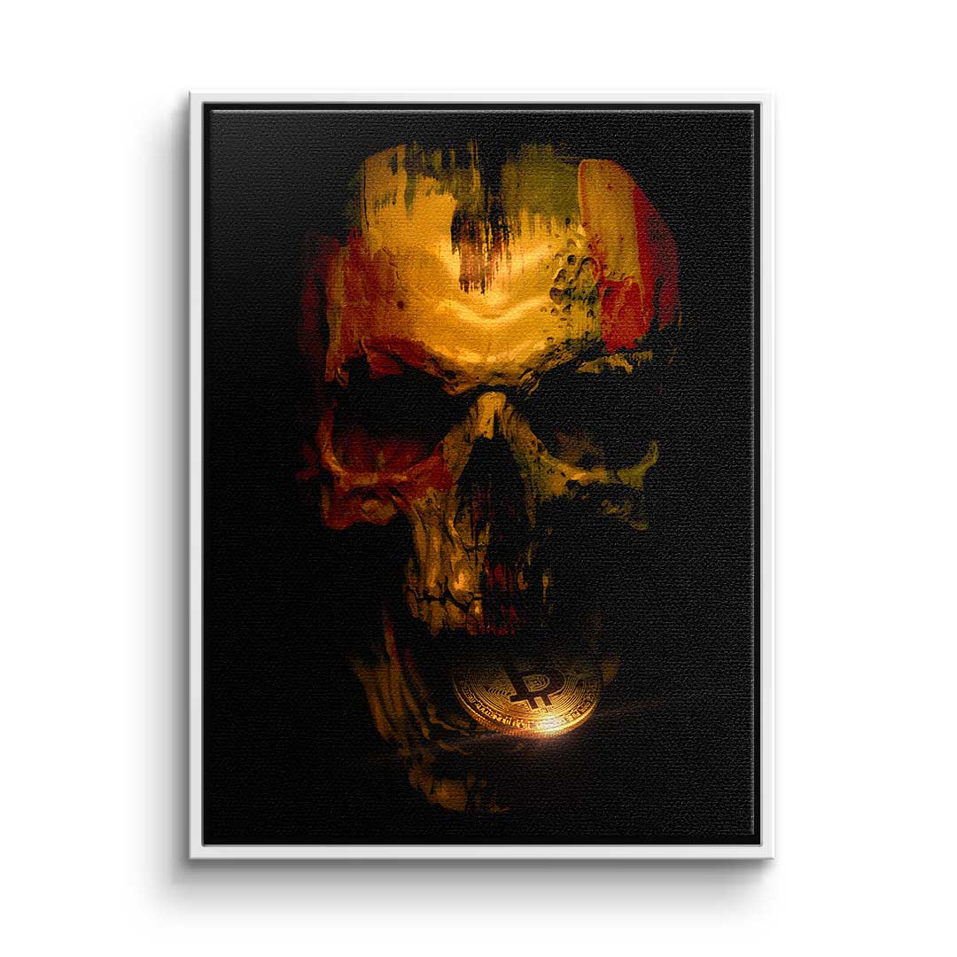 Bitcoin Skull