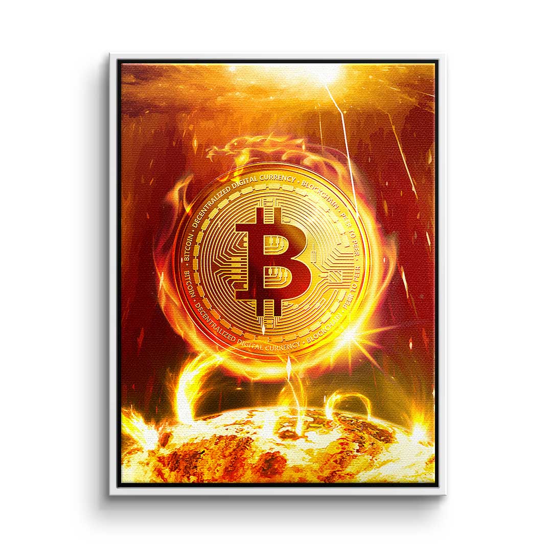 Bitcoin on fire