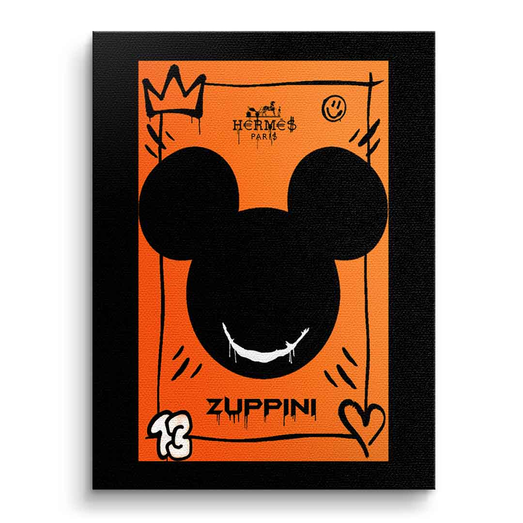 Black & Orange Mickey