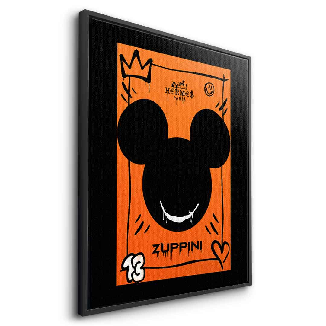 Black & Orange Mickey