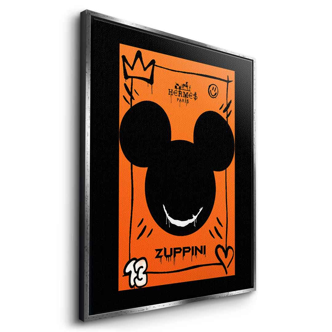 Black & Orange Mickey