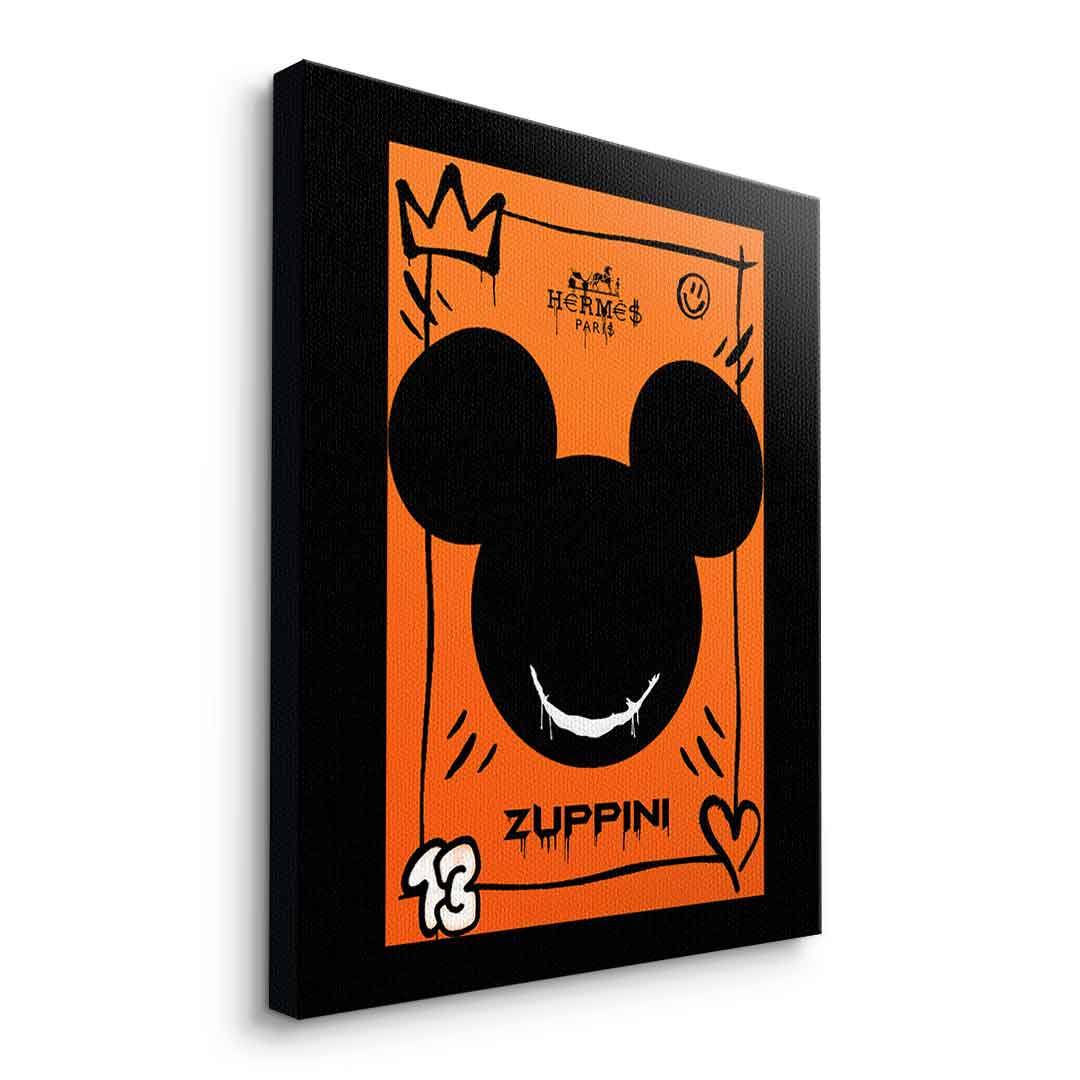 Black & Orange Mickey