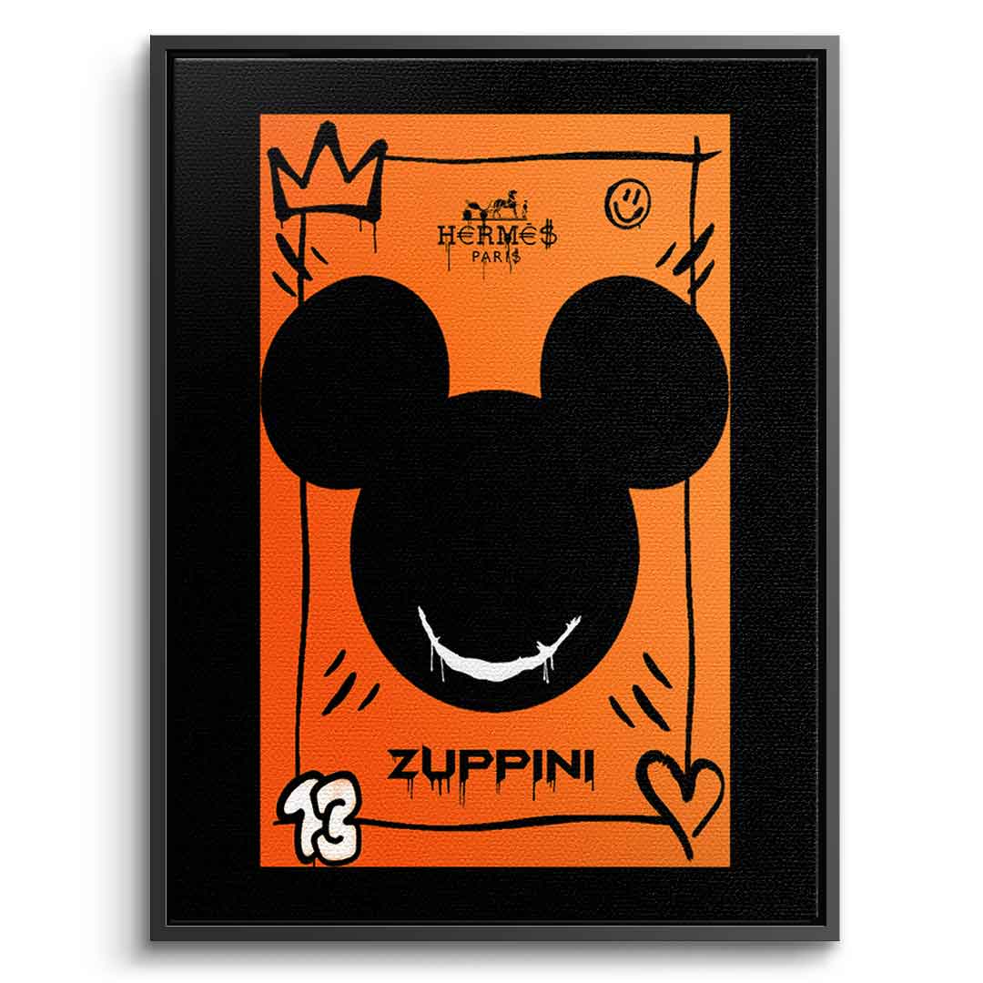 Black & Orange Mickey