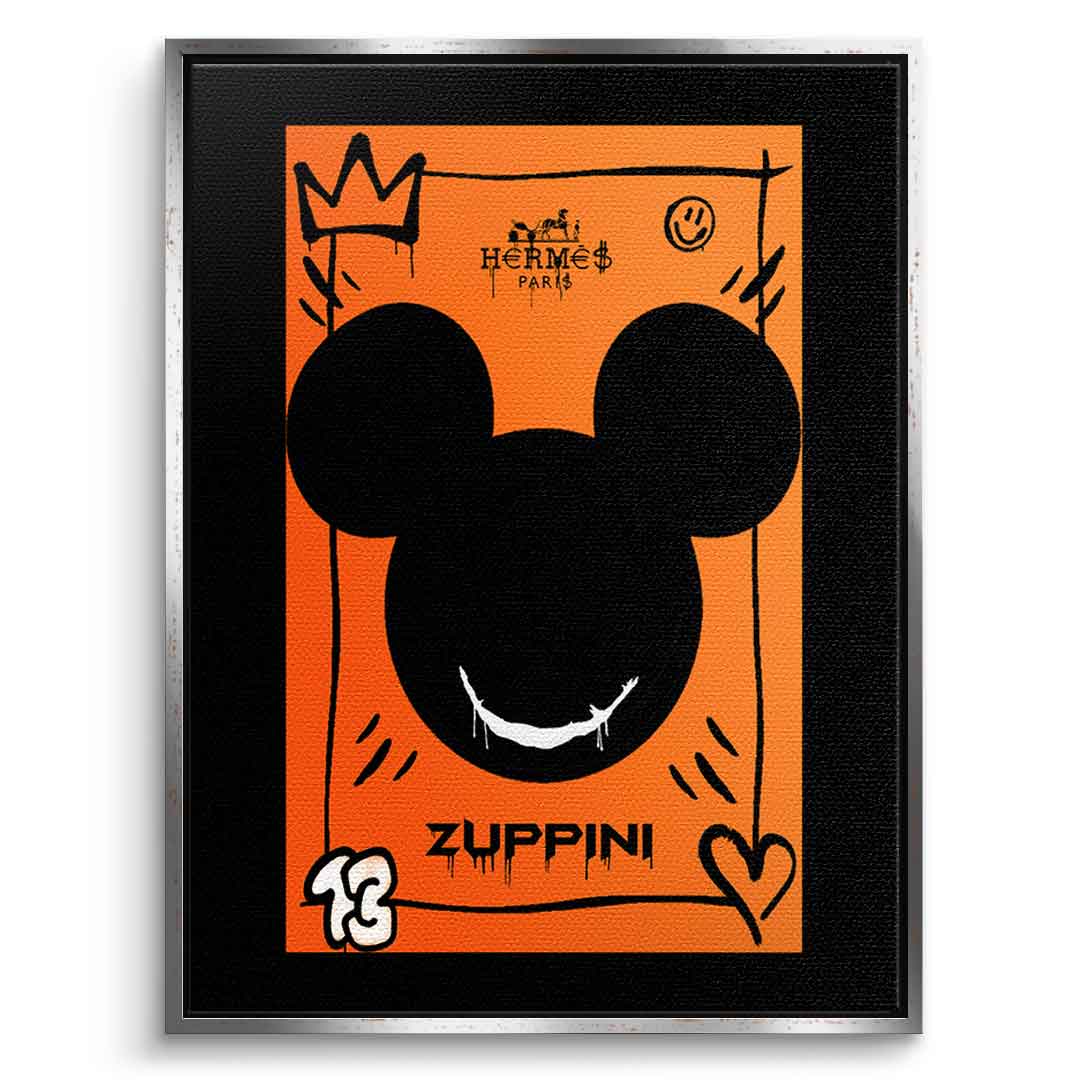 Black & Orange Mickey