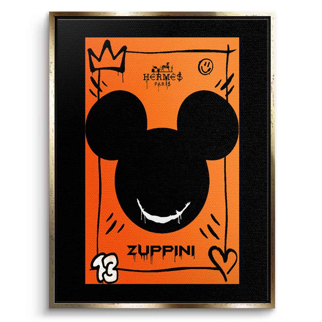 Black & Orange Mickey