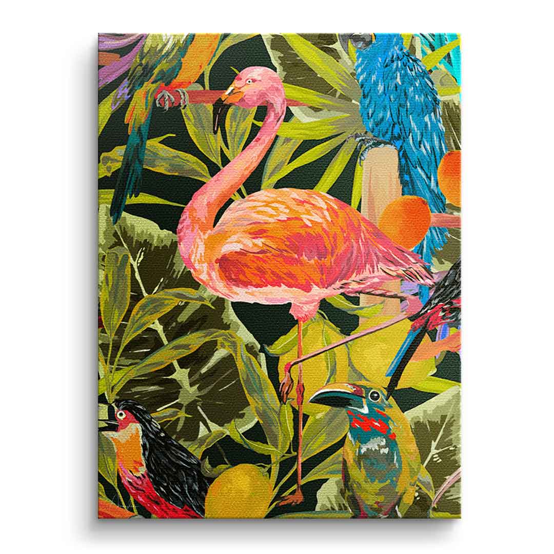 Jungle flamingo