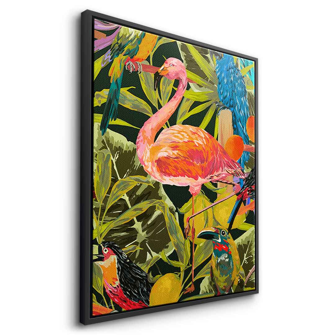 Jungle flamingo