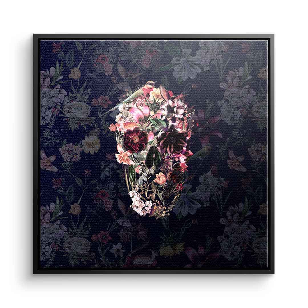 Flowers Skull