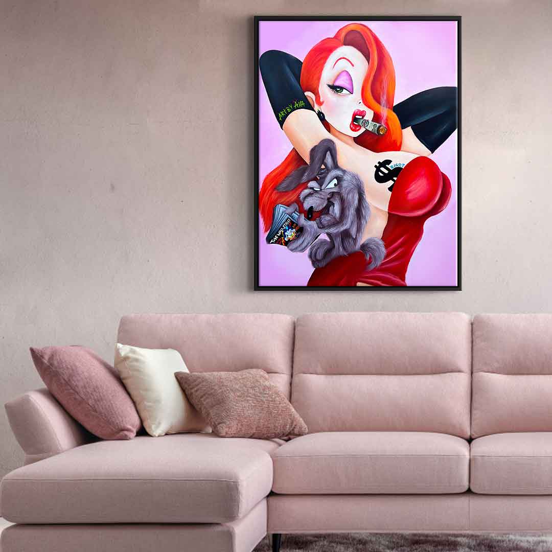 Posing Jessica Rabbit