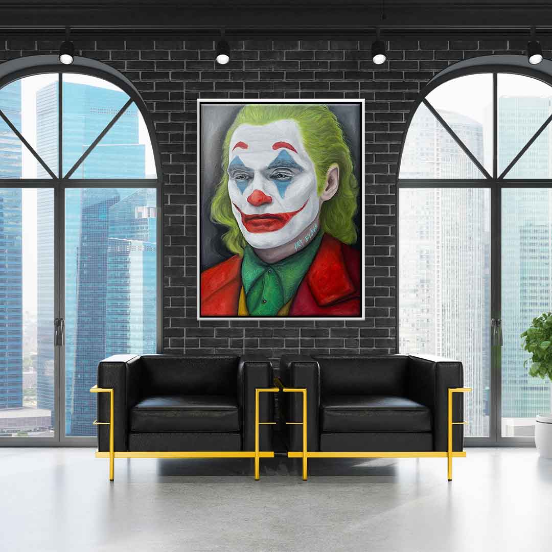 Joker portrait