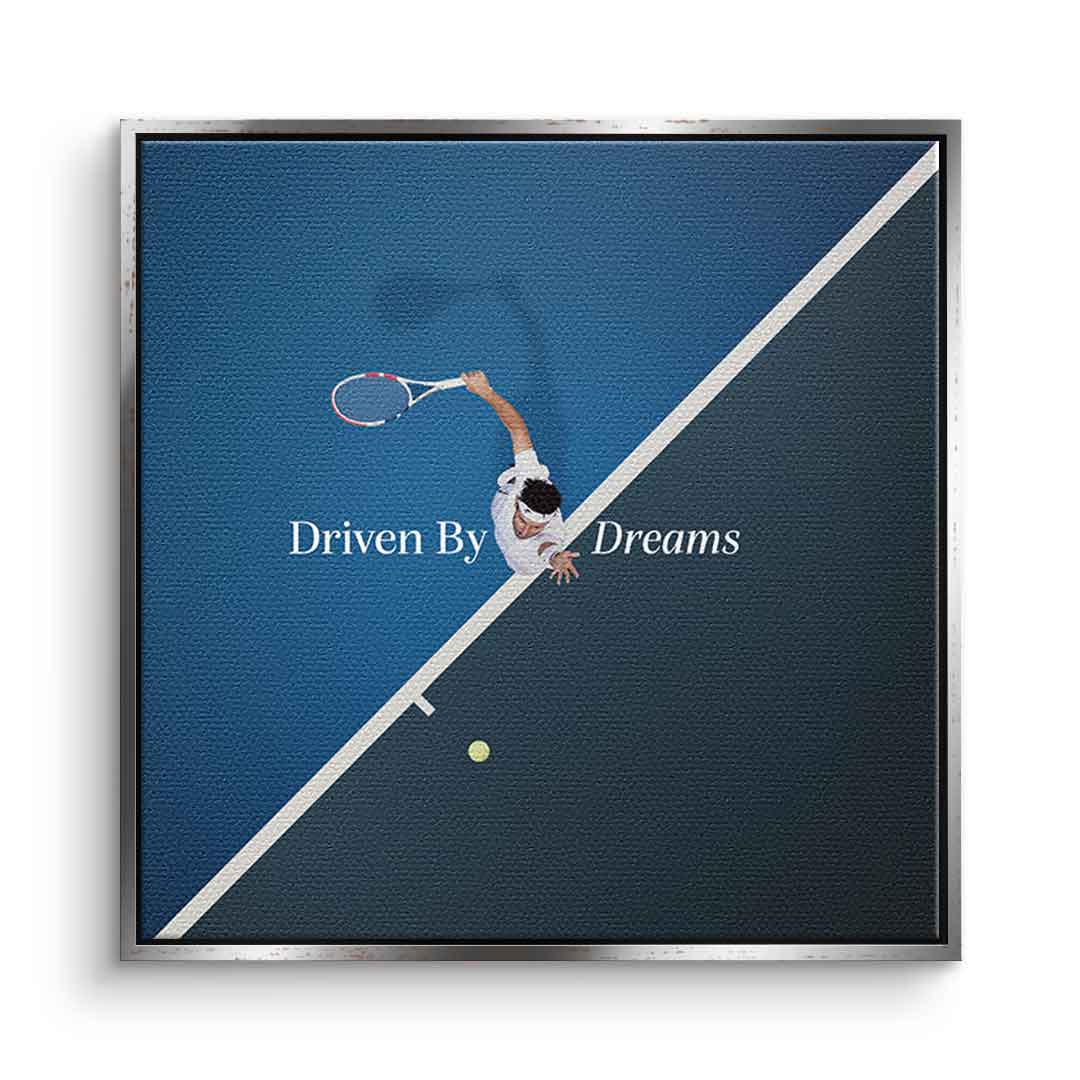 Driven by dreams #Tennis - Square Edition