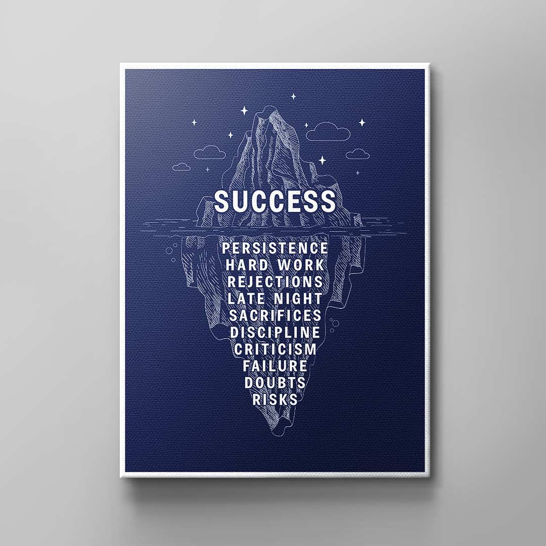 Iceberg of success #infographic