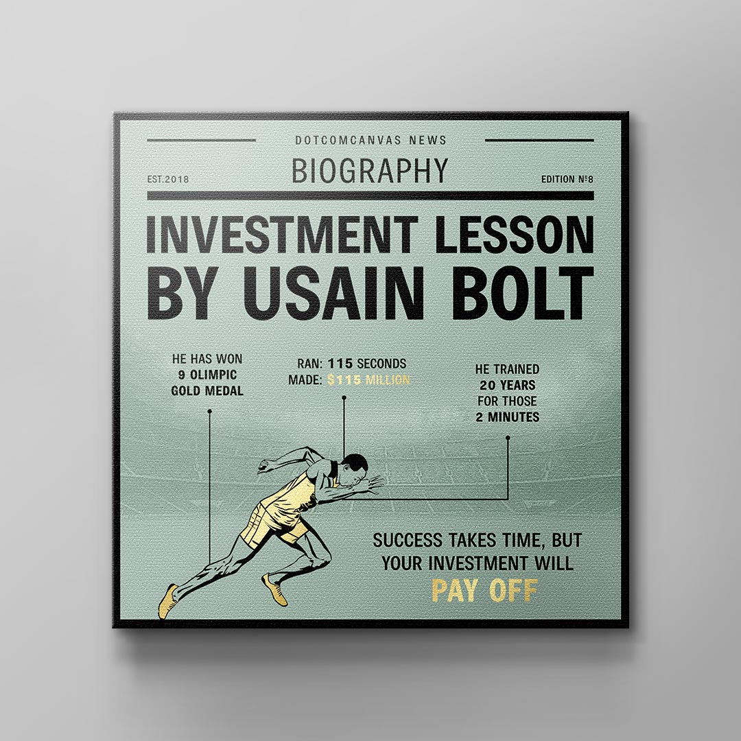 USAIN BOLT INVESTMENT LESSON | Square edition