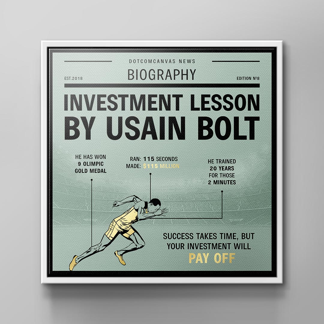 USAIN BOLT INVESTMENT LESSON | Square edition