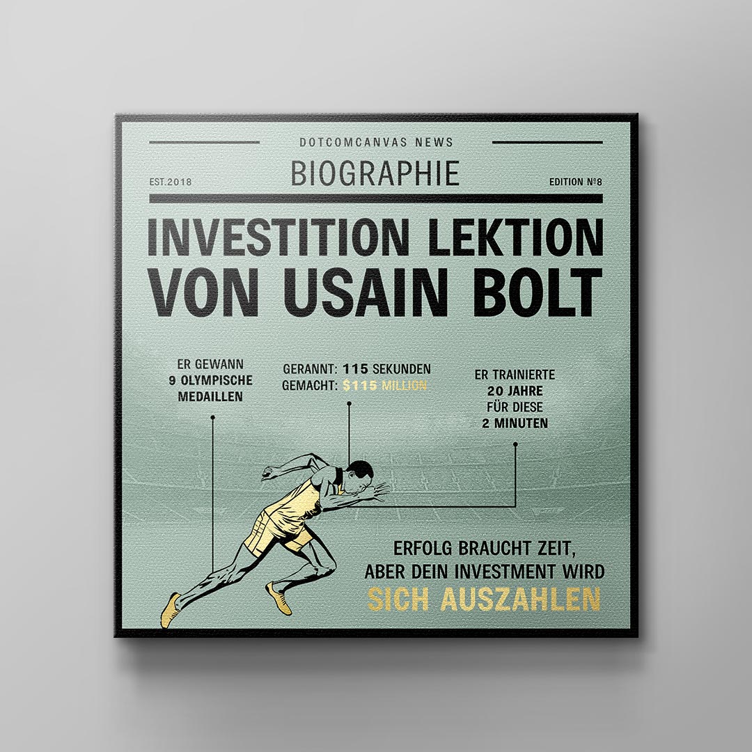 USAIN BOLT INVESTMENT LESSON | Square edition