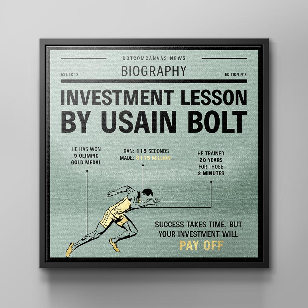 USAIN BOLT INVESTMENT LESSON | Square edition