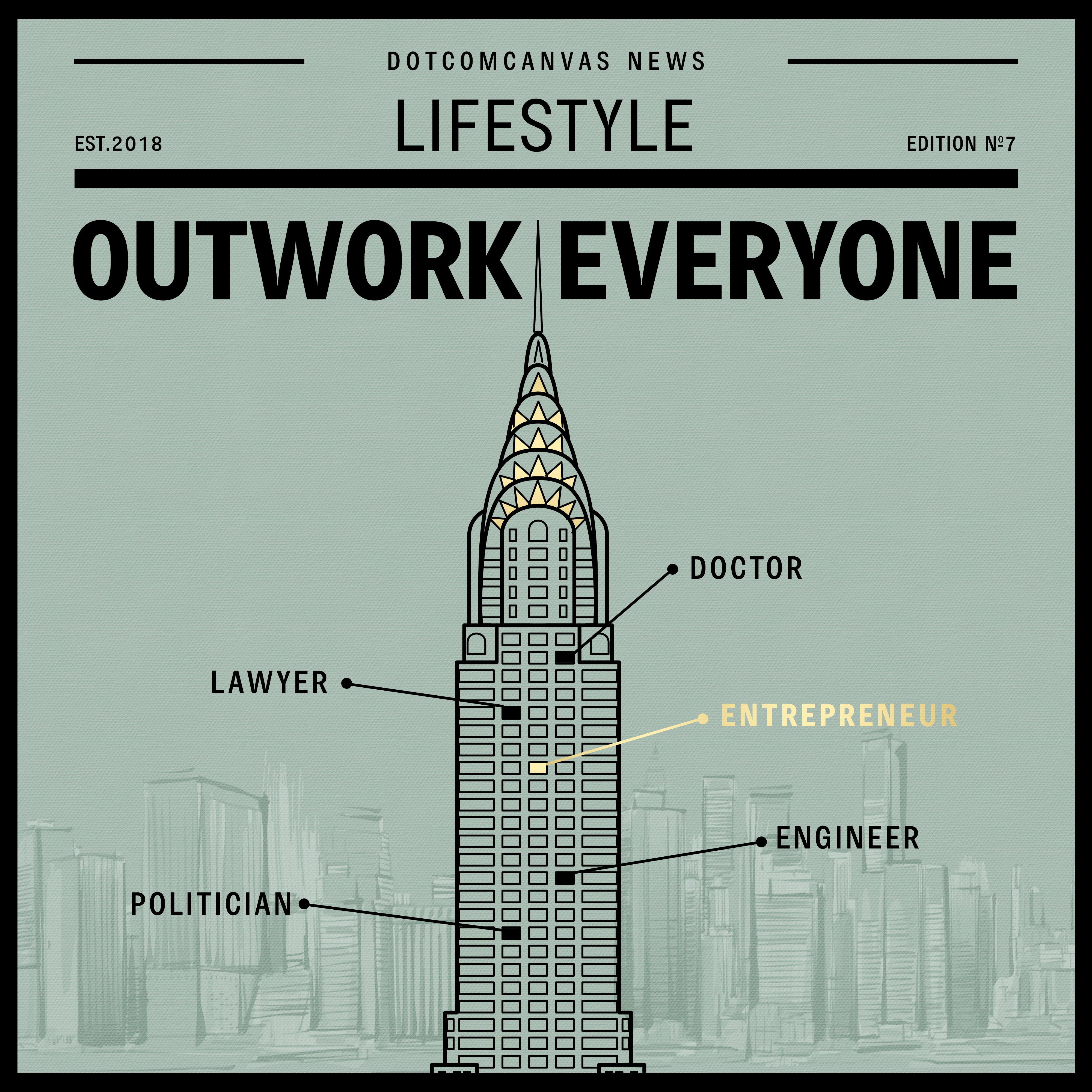 OUTWORK EVERYONE | Square edition