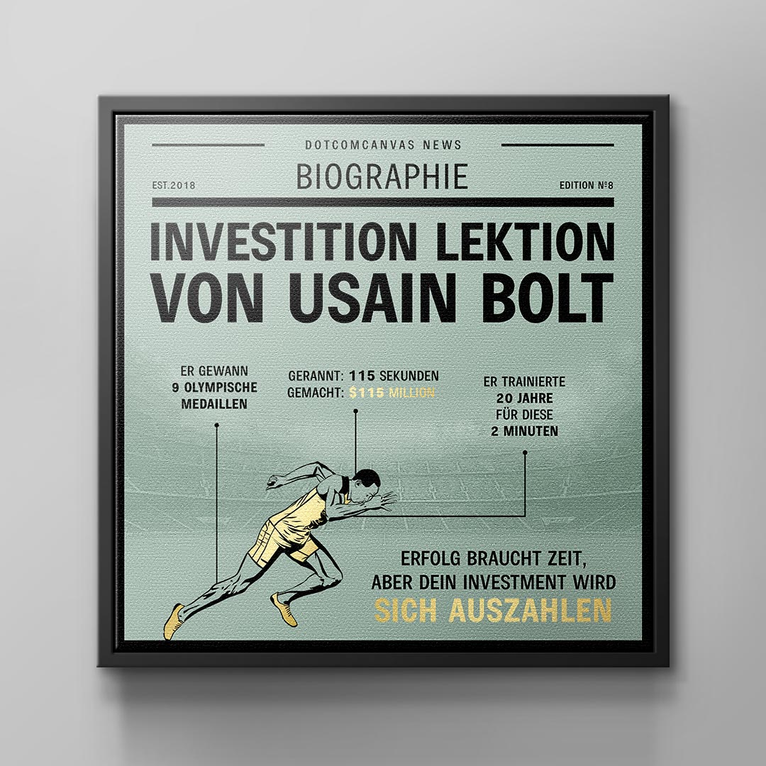 USAIN BOLT INVESTMENT LESSON | Square edition