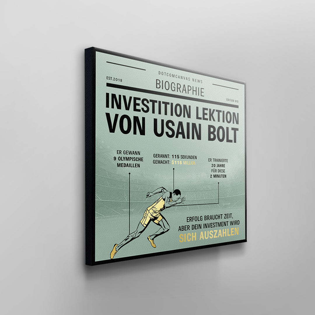 USAIN BOLT INVESTMENT LESSON | Square edition