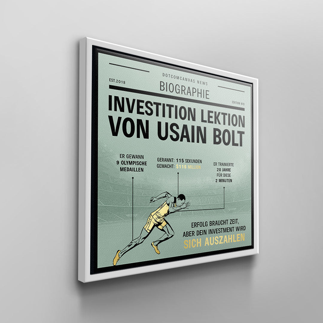 USAIN BOLT INVESTMENT LESSON | Square edition