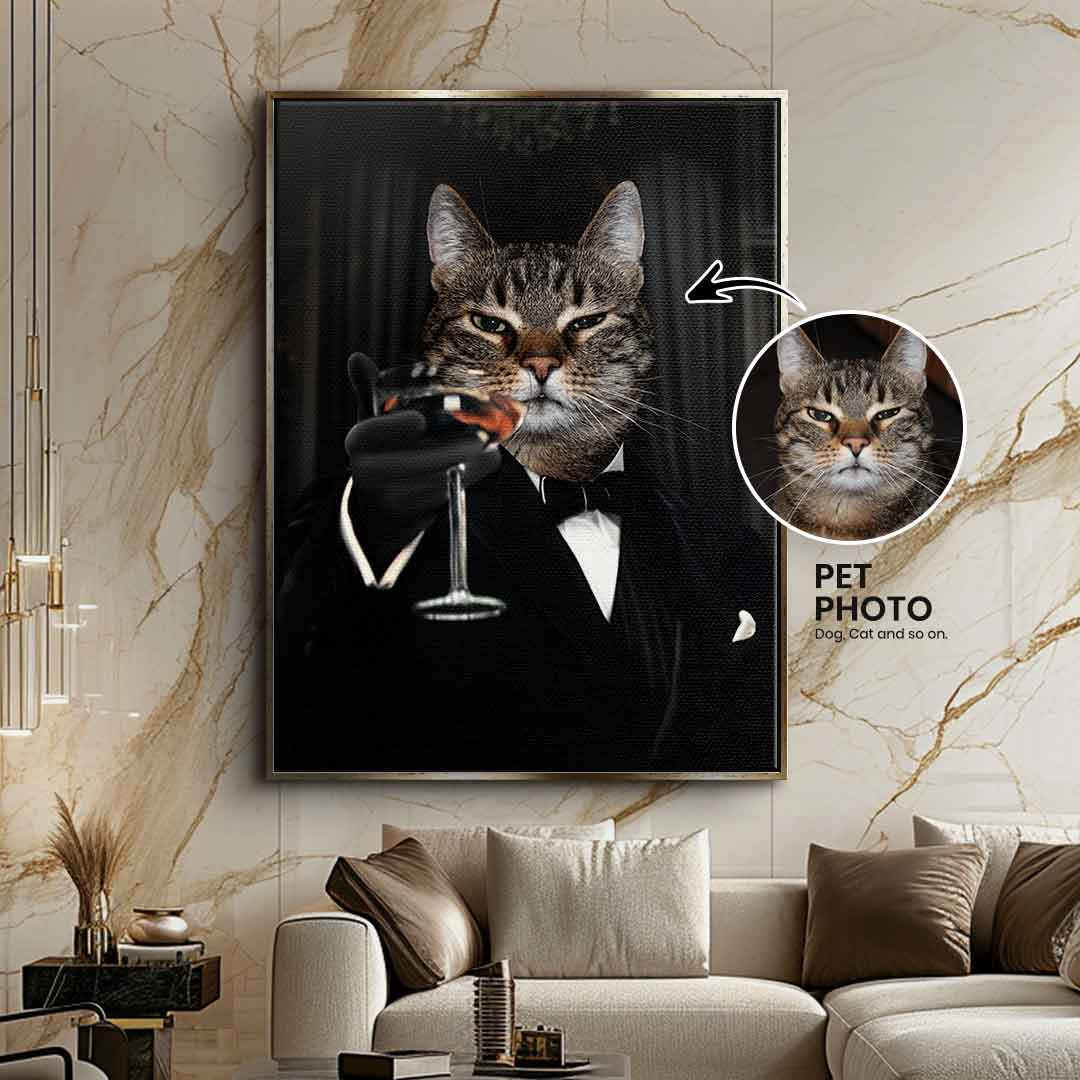 Chapeau Pet Portrait Customizable