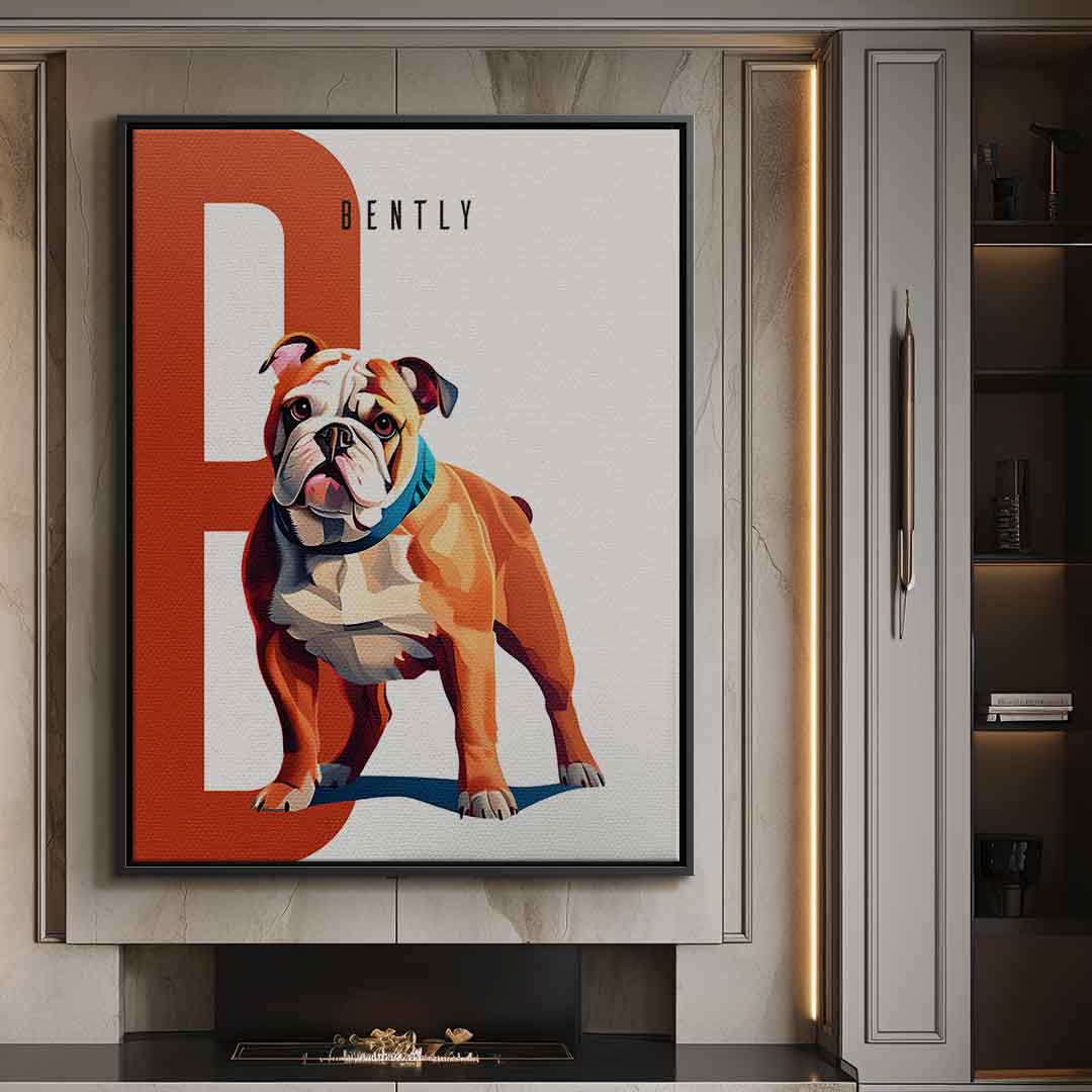 "Geometric Style" Pet Portrait - Customizable