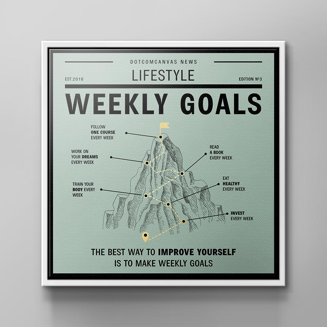 WEEKLY GOALS | Square edition