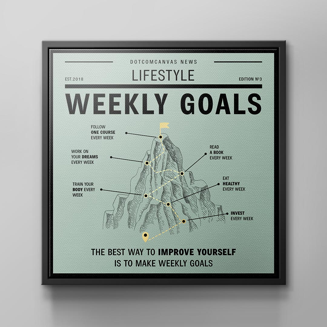 WEEKLY GOALS | Square edition