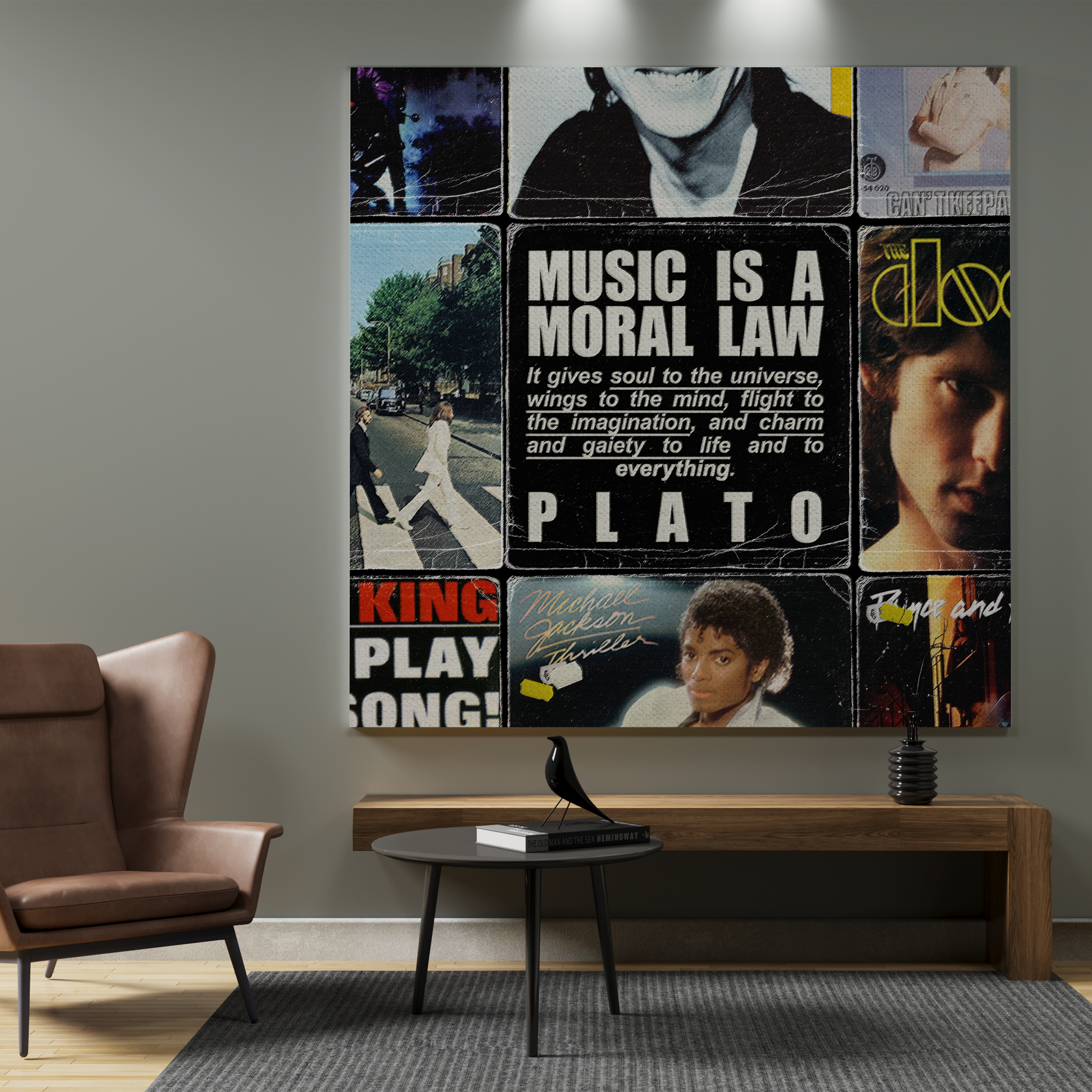 MUSIC IS A MORAL LAW