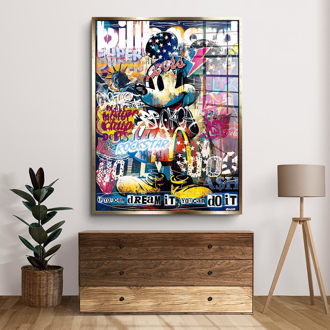 Pop Mouse - acrylic glass