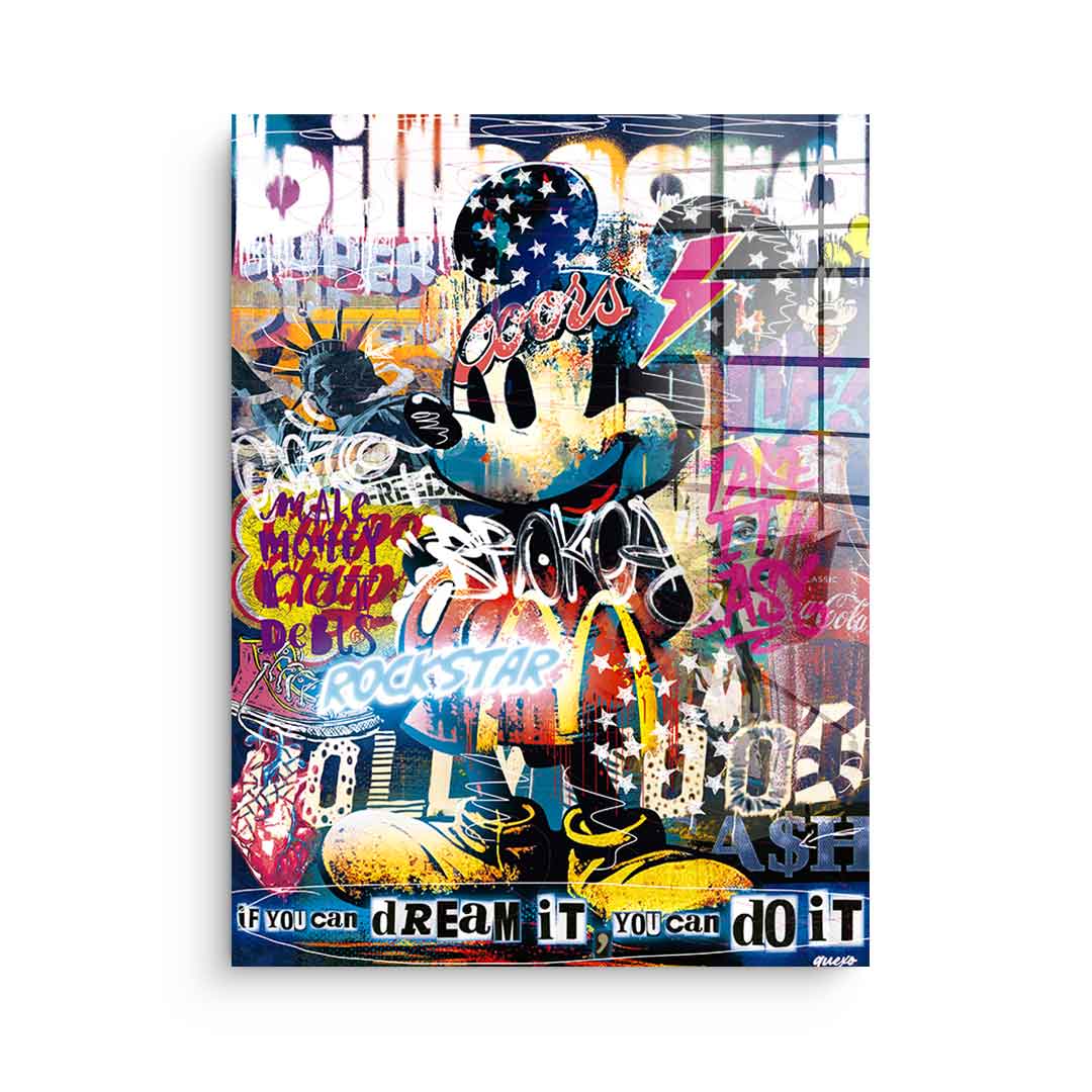 Pop Mouse - acrylic glass