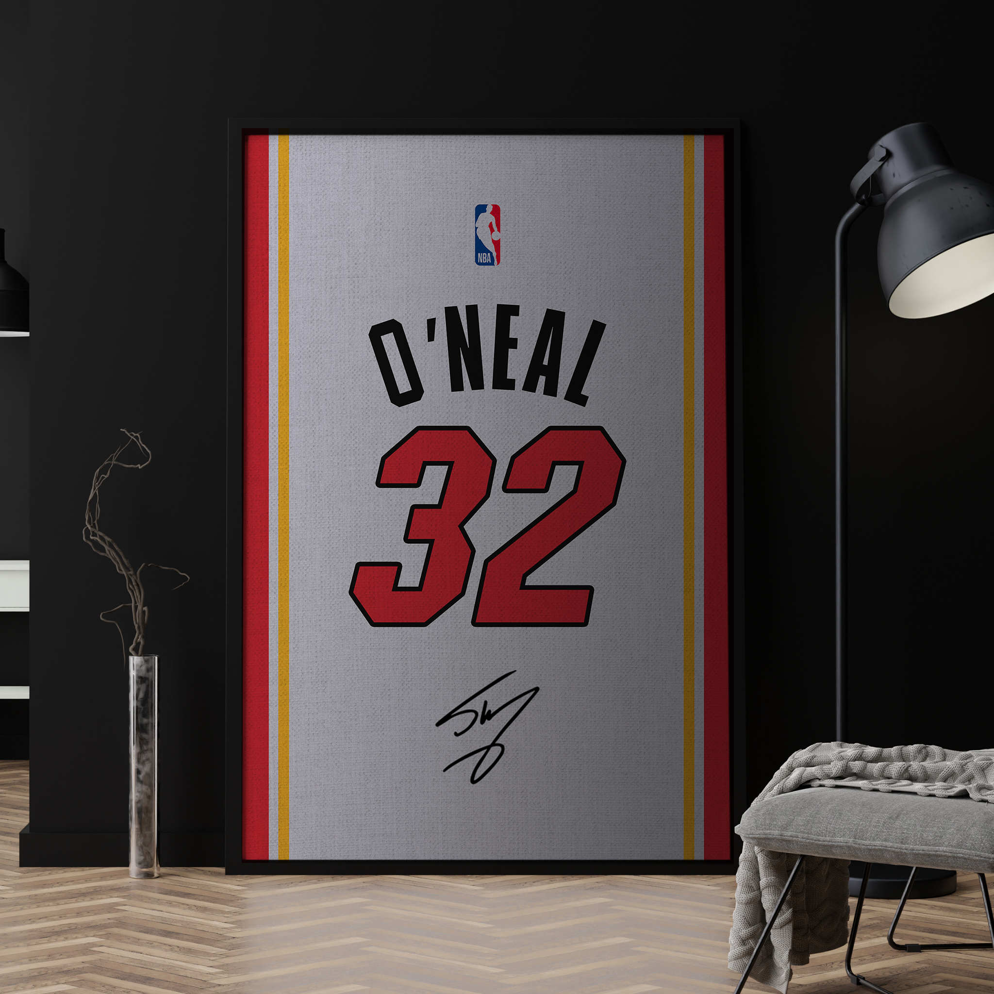 MAILLOT O'NEAL MIAMI