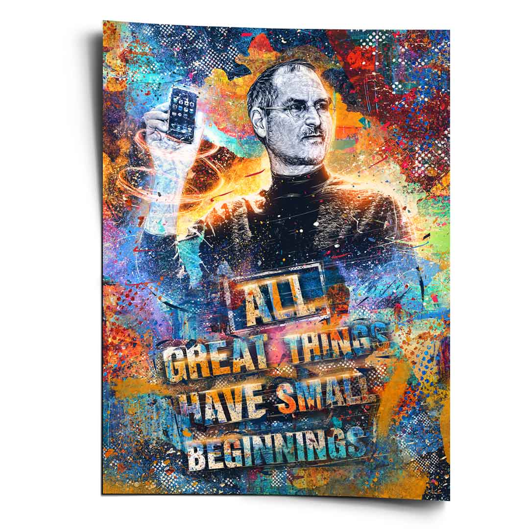 All great things have small beginnings - Poster