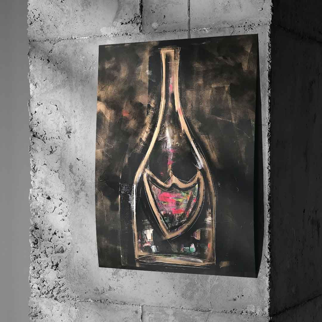 Bronze Champaign - Poster