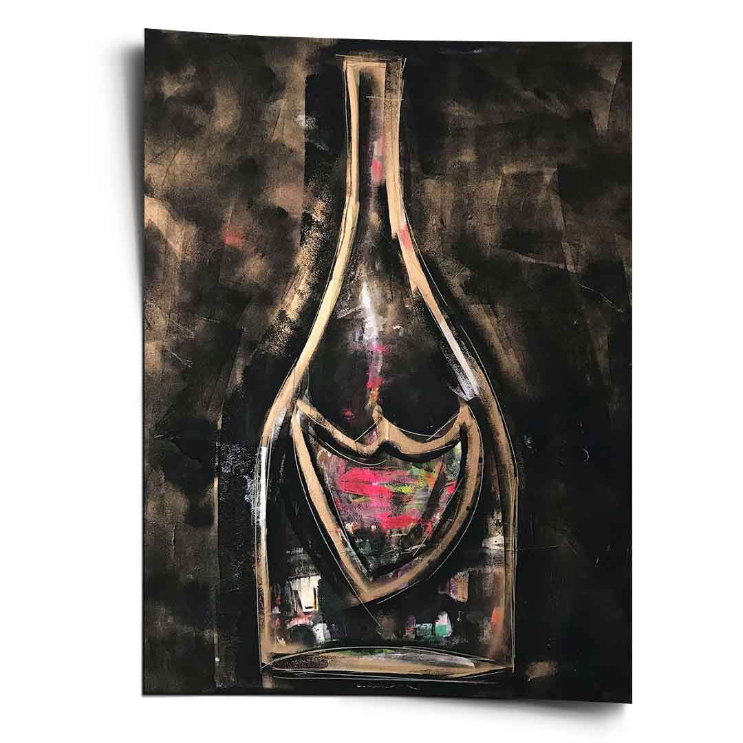 Bronze Champaign - Poster