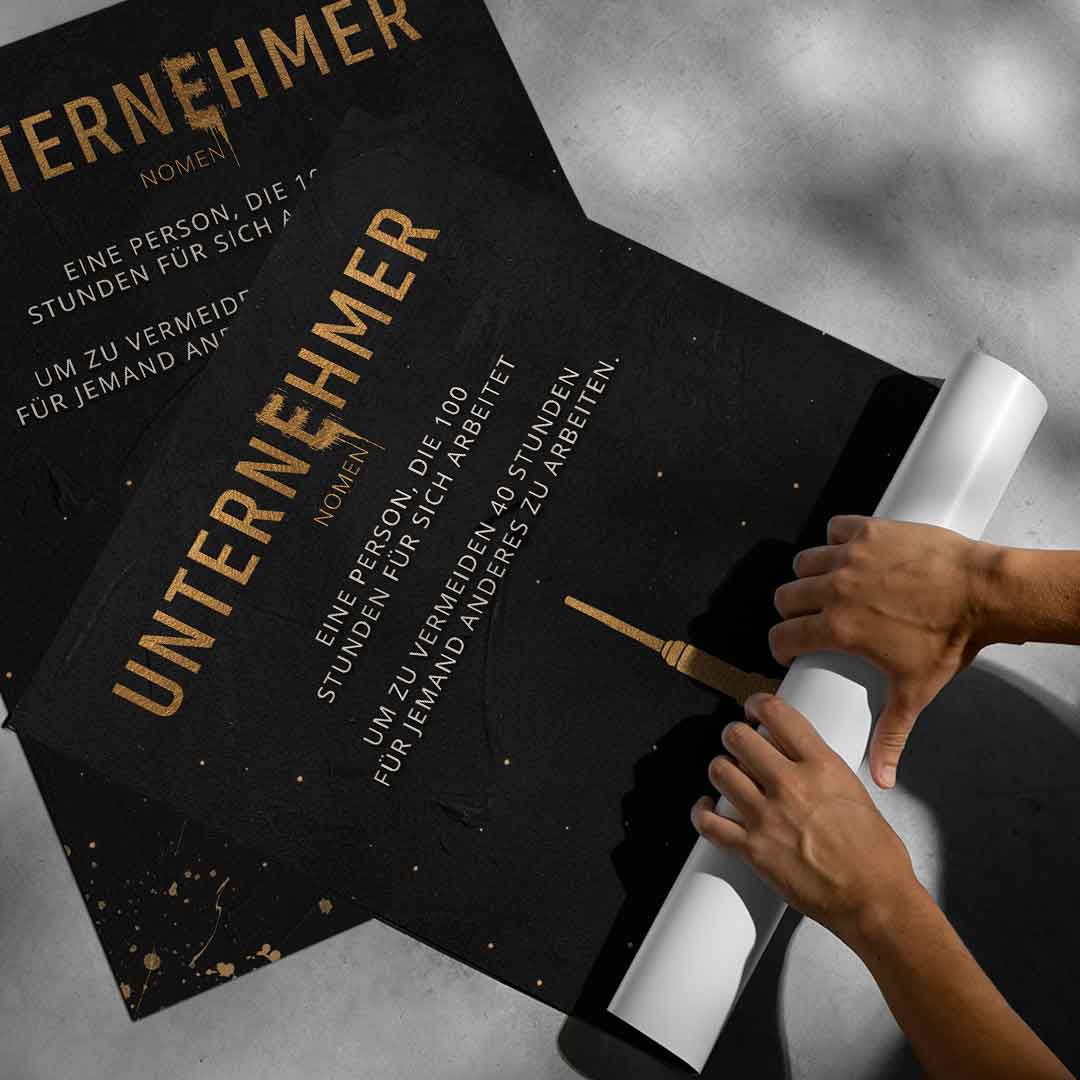 Der Unternehmer - Poster