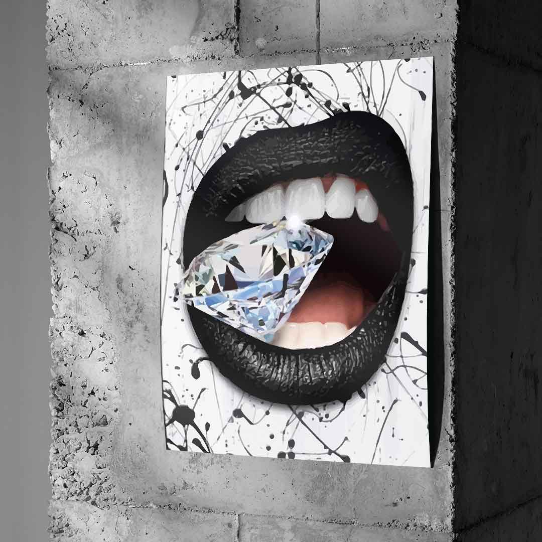 Diamond Mouth - Poster