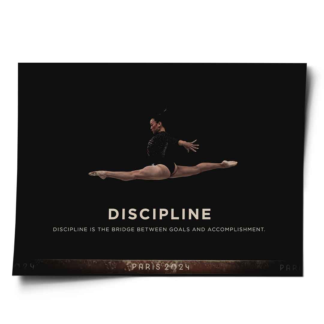 Discipline #Gymnastics - Poster