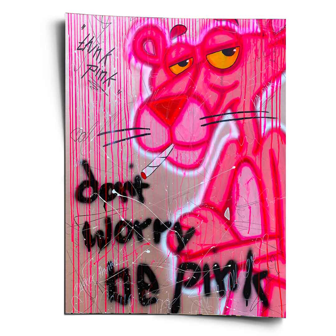 Dont Worry Be Pink - Poster