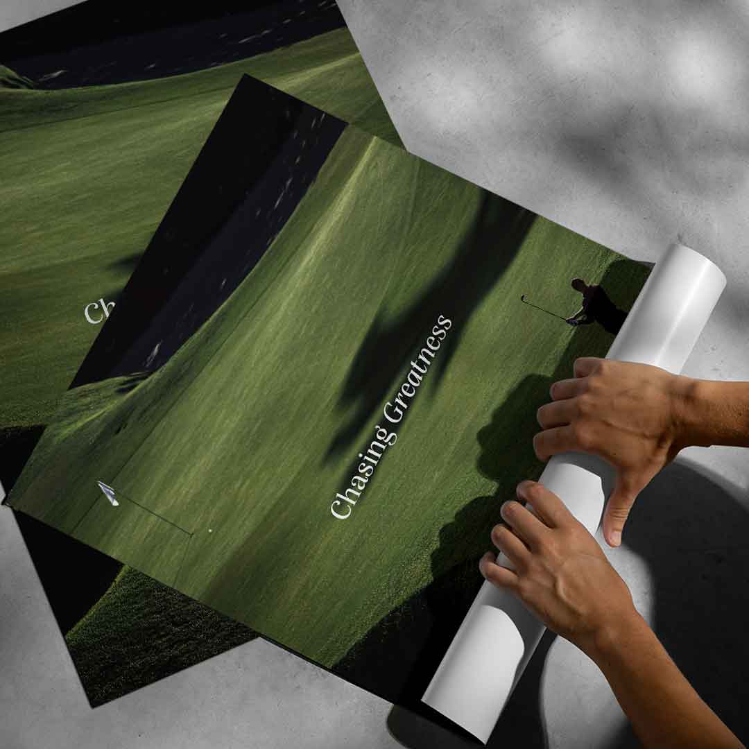 Chasing Greatness #Golf V2 - Poster