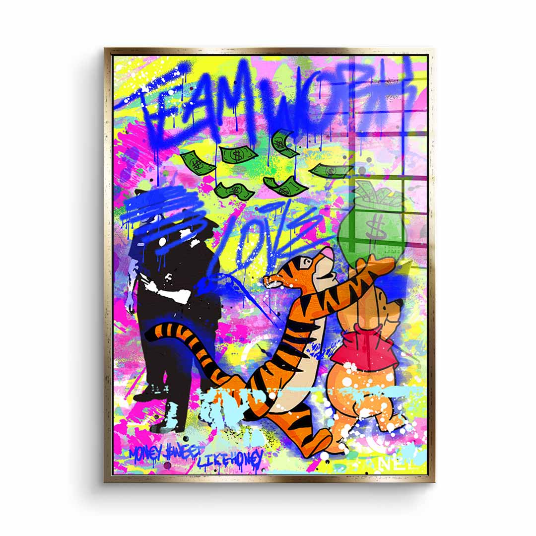 Team Work - acrylic glass