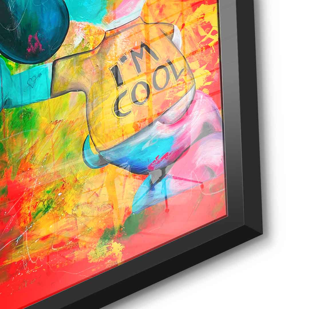 I'm cool - acrylic glass