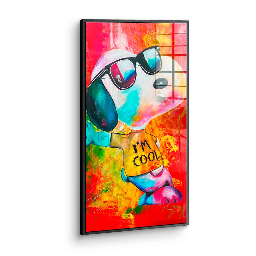 I'm cool - acrylic glass