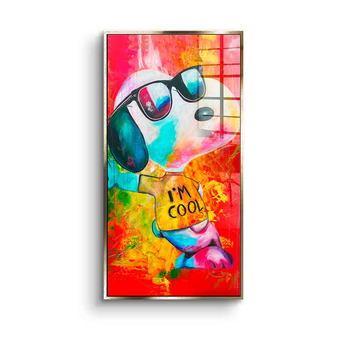 I'm cool - acrylic glass