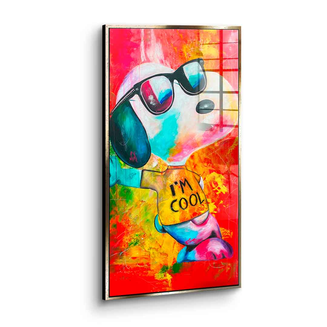 I'm cool - acrylic glass