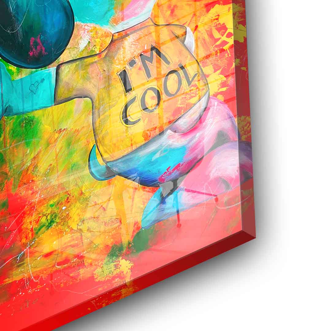 I'm cool - acrylic glass