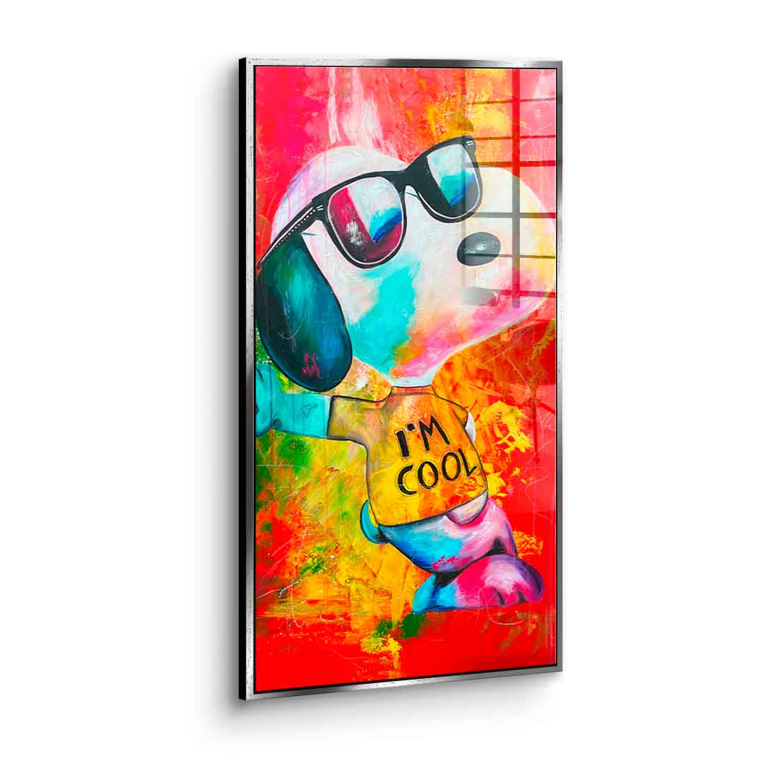 I'm cool - acrylic glass