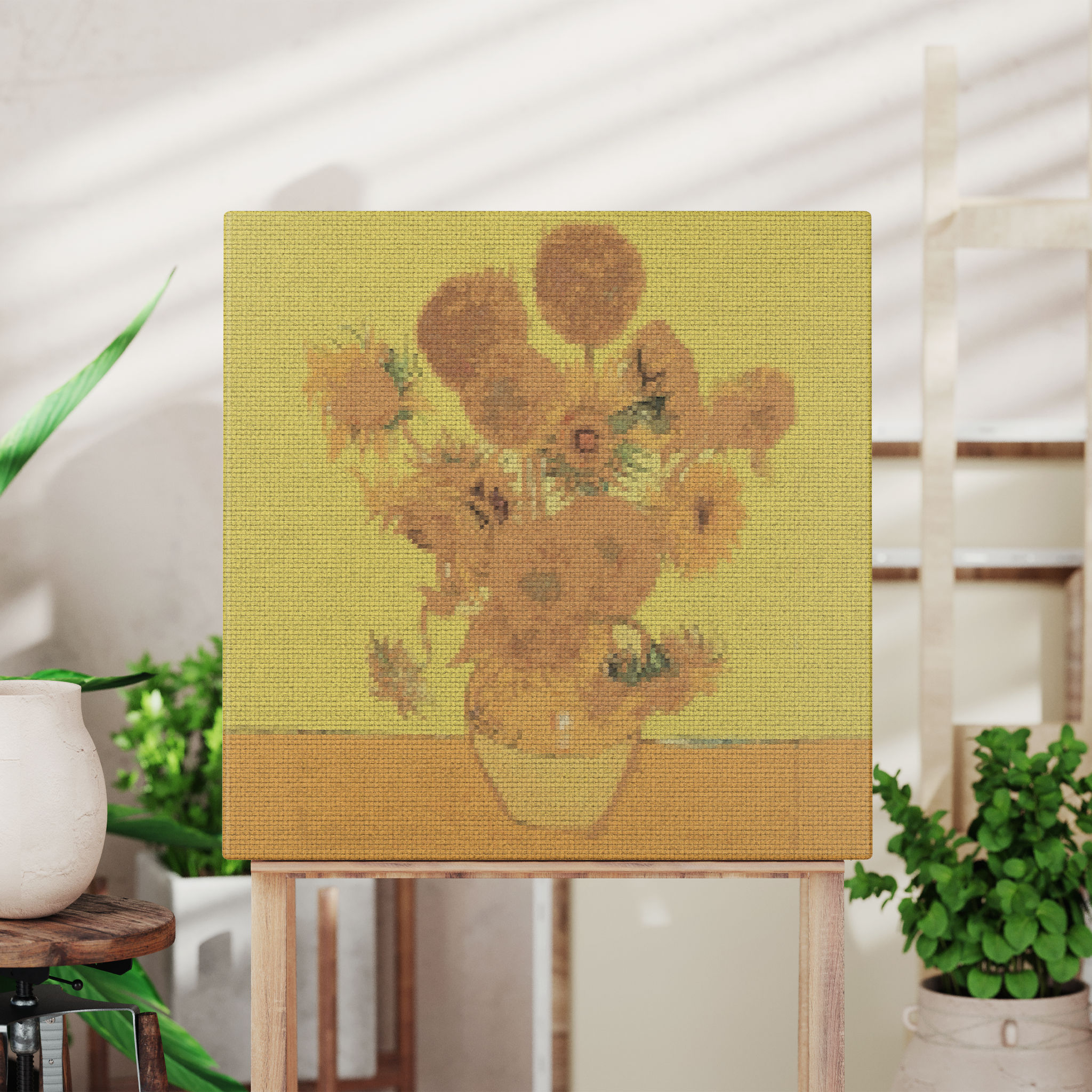 VAN GOGH’S SUNFLOWERS