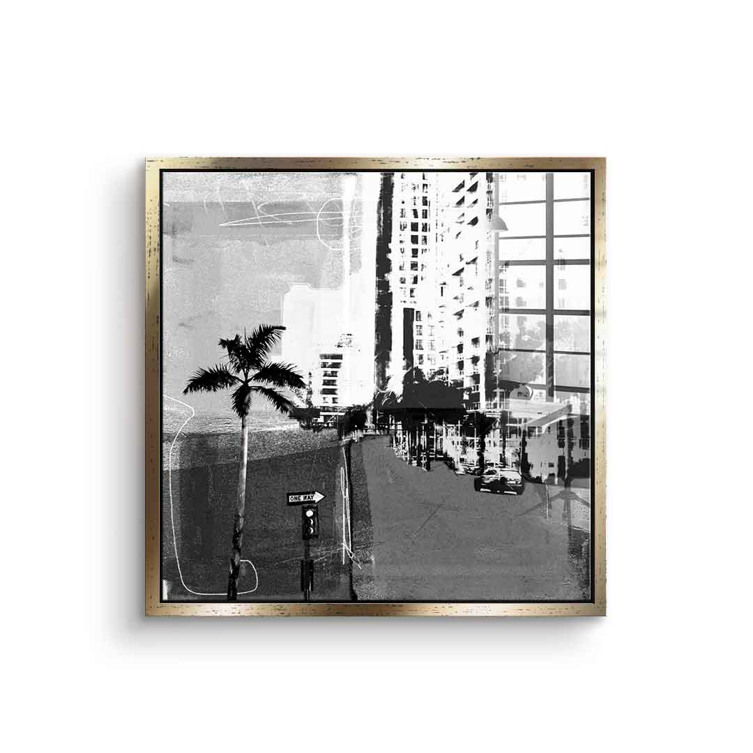 Vintage Miami - acrylic glass